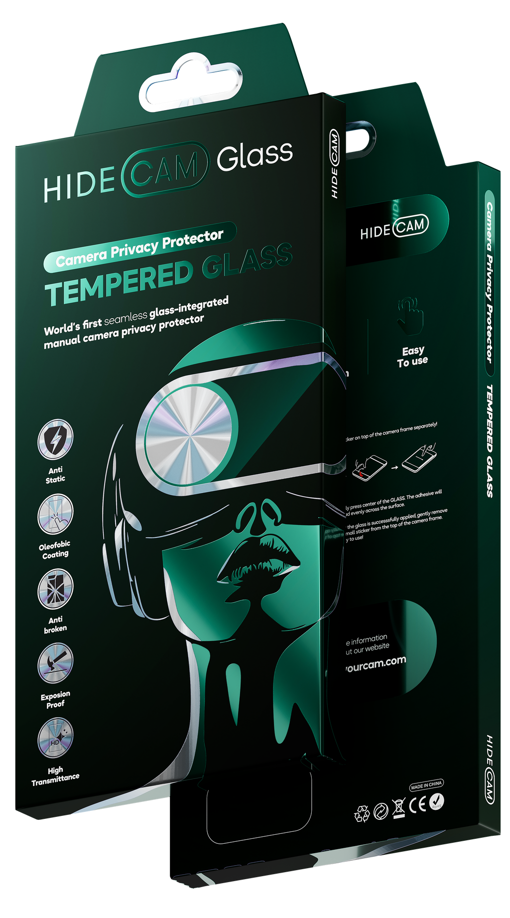 HideCam™ Screen & Camera Protector